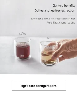 Zen-Kaffeemaschine – Stilvolles japanisches Oberkannendesign