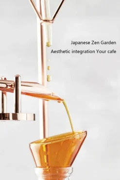 Zen-Kaffeemaschine – Stilvolles japanisches Oberkannendesign