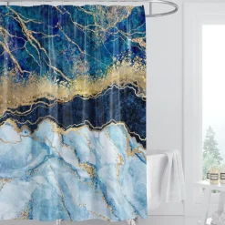 Zeus Shower Curtain - Greek Mythology Bath Decor