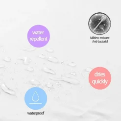 Zeus Shower Curtain - Greek Mythology Bath Decor