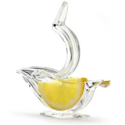 Zitronenpresse aus Acryl - Transparente Zitruspresse