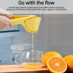 Zitruspresse – Handpresse, natürliches Fruchtpresse-Werkzeug