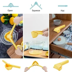 Zitruspresse – Handpresse, natürliches Fruchtpresse-Werkzeug