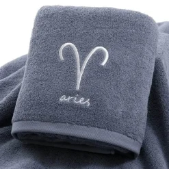 Zodiac Bath Towel Set - Astrological Decor Towels