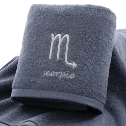 Zodiac Bath Towel Set - Astrological Decor Towels