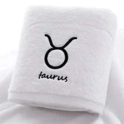 Zodiac Bath Towel Set - Astrological Decor Towels