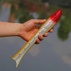 Zusammenklappbare Mini-Angelrute – Tragbare Angelrute in Fischform