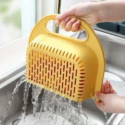 Zusammenklappbarer Abflusskorb – faltbares Küchenspülensieb