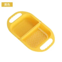 Zusammenklappbarer Abtropfkorb für Obst und Gemüse – Küchensieb