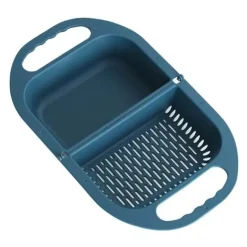 Zusammenklappbarer Abtropfkorb zum Waschen von Obst und Gemüse – platzsparendes Küchenutensil