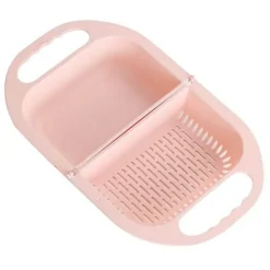 Zusammenklappbarer Abtropfkorb zum Waschen von Obst und Gemüse – platzsparendes Küchenutensil