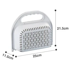 Zusammenklappbarer Abtropfkorb zum Waschen von Obst und Gemüse – platzsparendes Küchenutensil