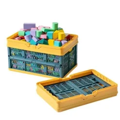 Zusammenklappbarer Einkaufskorb – Faltbare Tragetasche für einfaches Tragen