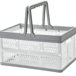 Zusammenklappbarer Einkaufskorb – Faltbare Tragetasche für einfaches Tragen