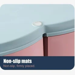 Zweilagige rotierende Blumen-Süßigkeiten-Snackbox